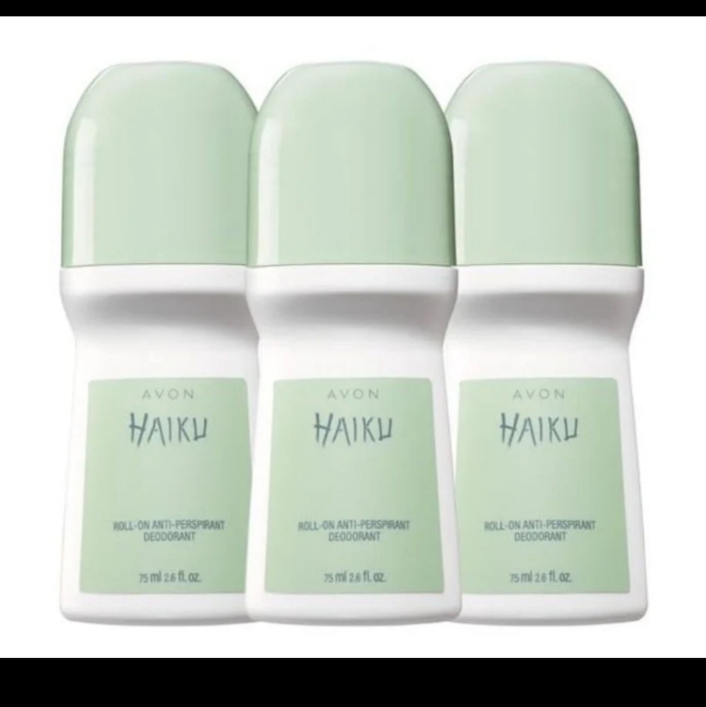 Avon Haiku Roll-Ons Deodorant Set 🆕